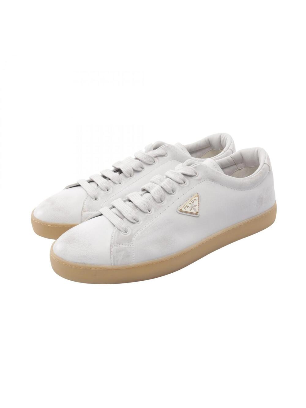 Prada Triangle Logo Distressed Finish #372912P68B